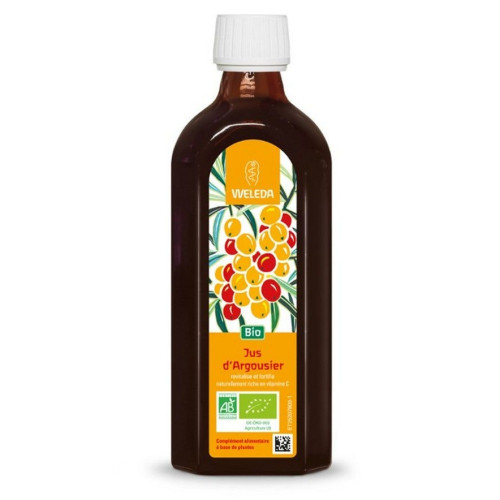 Weleda Jus d'Argousier Bio 200 ml Énergie & Immunité Pharma360