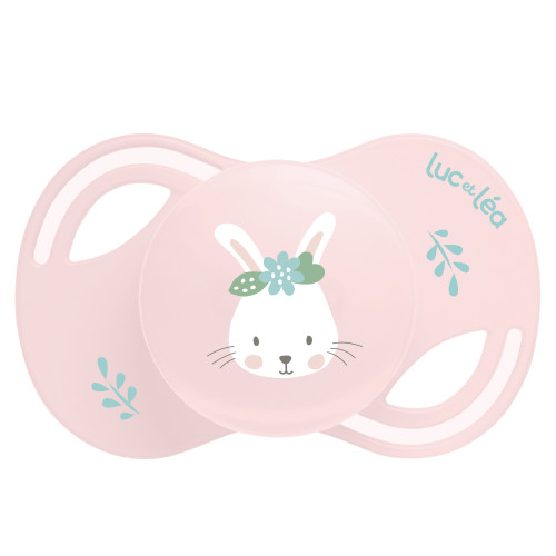 Luc et Léa Sucettes Anatomiques 0-6 Mois Silicone Confort Bébé