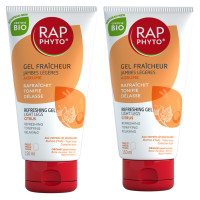 Rap Phyto Gel Jambes Légères 2x150ml Fraîcheur Bio Agrumes