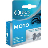 Quies Protection Auditive Moto 1 Paire Confort et Sécurité - Pharma360