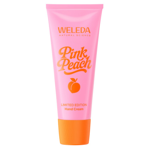 Weleda CR Mains Rose Pêche - Hydratation légère & parfum fruité