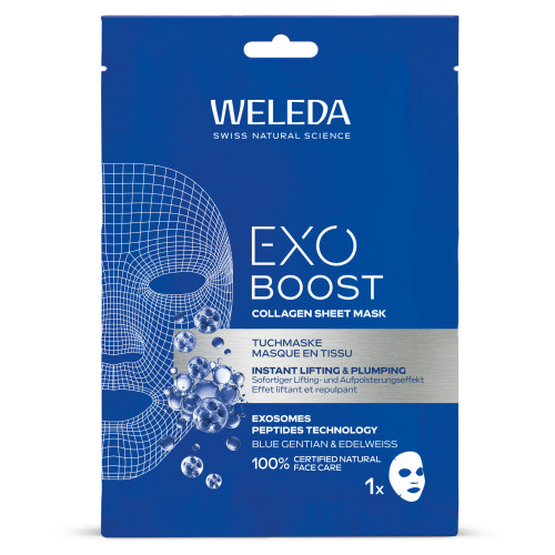 WELEDA Masque Collagen : Boostez peau avec EXO PEPTIDES
