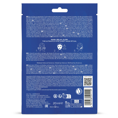 WELEDA Masque Collagen : Boostez peau avec EXO PEPTIDES