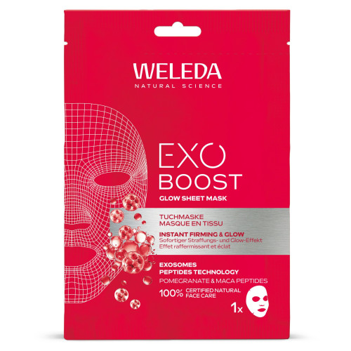 Weleda Masque Glow EXO BOOST - Éclat Instantané & Fermeté