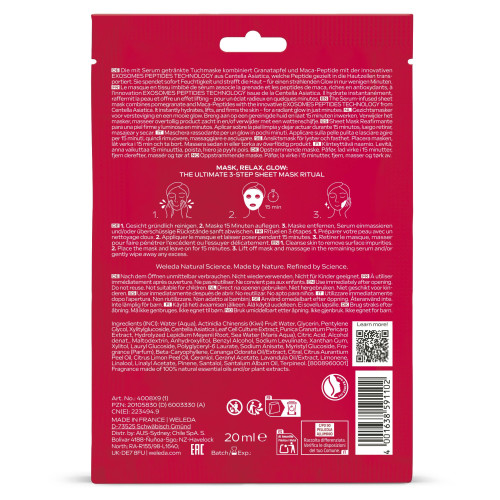 Weleda Masque Glow EXO BOOST - Éclat Instantané & Fermeté