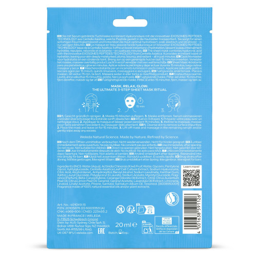 WELEDA Masque Hydrobounce : Hydratation Instantanée & Éclat Glowy