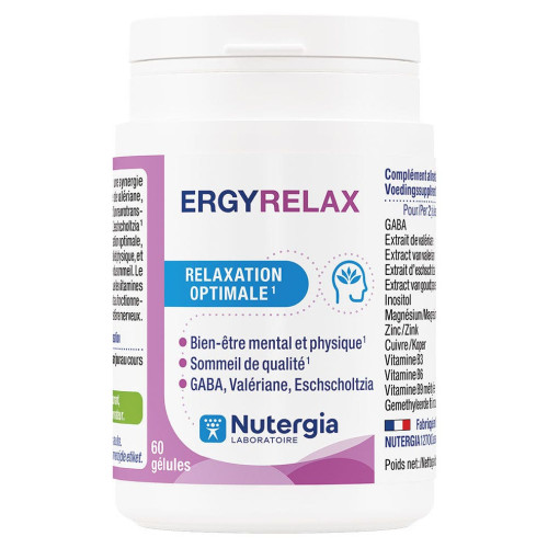 ERGYSTRESS RELAX Gélules - Gestion du stress & détente naturelle