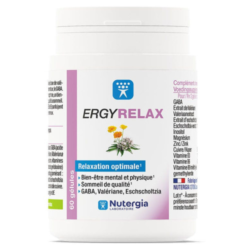 ERGYSTRESS RELAX Gélules - Gestion du stress & détente naturelle