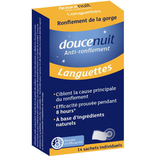DOUCENUIT Languette Anti-Ronflement 14 - Stop Ronflement Efficace
