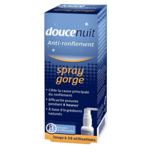 DOUCENUIT Anti-Ronflement Spray Buccal 22ml - Agit Efficacement