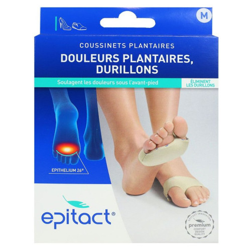 EPITACT Coussinets Plantaires L Soulage Douleurs Avant Pied