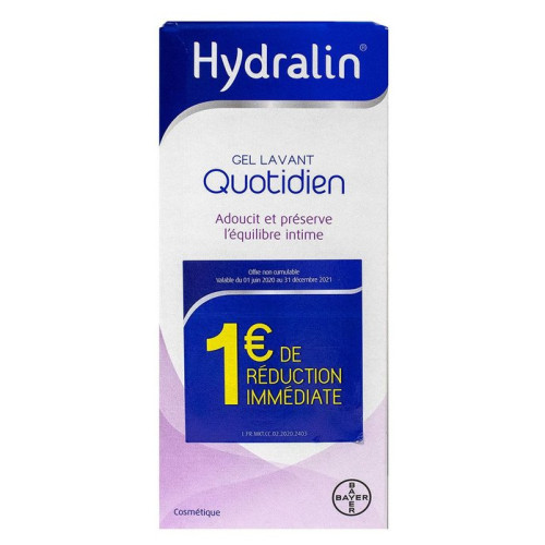 HYDRALIN Quotidien 100mL - Soin Intime Protecteur Apaisant