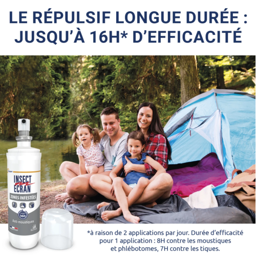 Insect Ecran Zones Infestées 100ml - Protection puissante