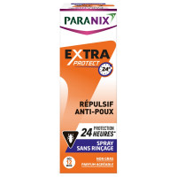 Paranix Spray Répulsif 100mL - Protection Poux Efficace