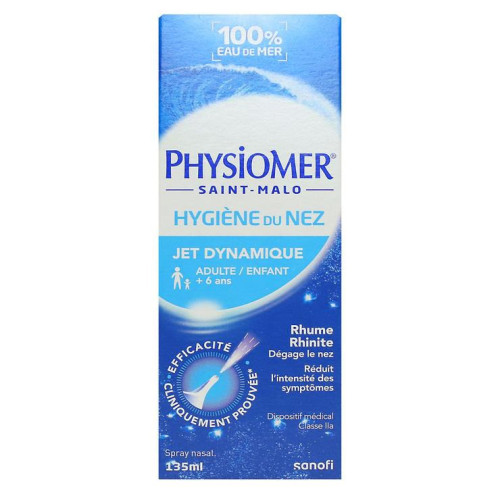 Physiomer Solution Nasale 135mL - Nettoyage et Protection Nasale