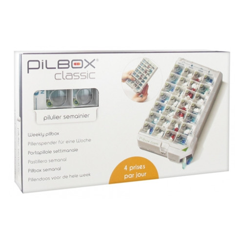 PILBOX CLASSIC 1 Pillulier - Distribution Facile Parapharmacie