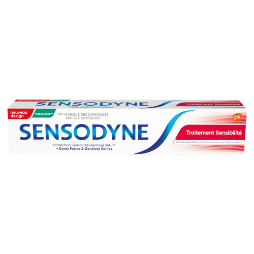 Sensodyne Traitement Sensibilité 2x75ml - Soulage Douleur