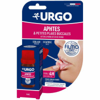 URGO FILMOGEL Aphtes 6mL - Soulage petites plaies buccales