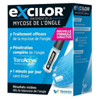Excilor Solution Mycose Ongle 33mL - Traitement efficace