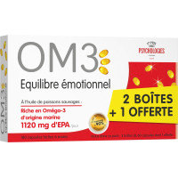 ISODISNATURA OM3 180 Capsules - Equilibre Emotionnel Anti-Déprime