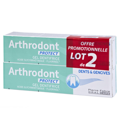 Pierre Fabre Arthrodont Protect 2x75mL - Soin Dents et Gencives