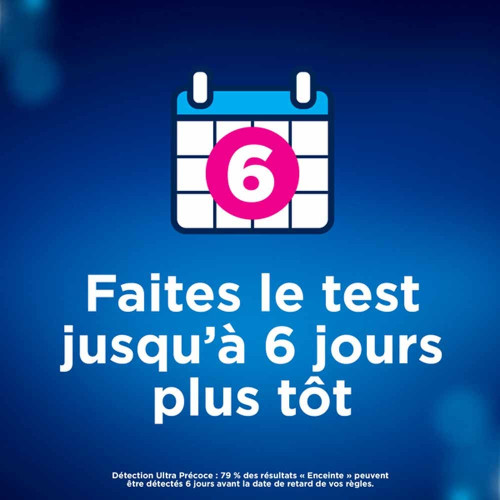 Clearblue Digital Test Grossesse 2 Tests - Estimation Âge Grossesse