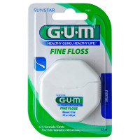 GUM Fine Floss 55m - Nettoyage Interdentaire Efficace