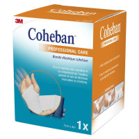 3M Coheban Bande Contention 3m x 7cm - Indolore et Repositionnable