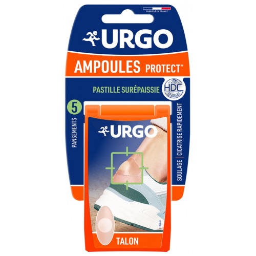 URGO Pansements Ampoules 5 pièces - Soulage et Cicatrise