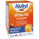 Alvityl Vitalité 40 Comprimés - Boost Forme et Équilibre