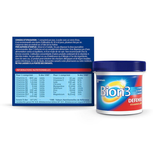BION 3 Adulte - Vitalité et Défenses Naturelles