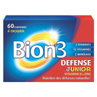 BION Junior 90 Comprimés - Boost Vitalité et Défenses