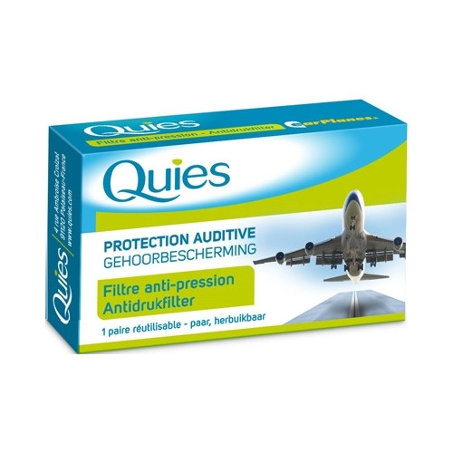 Quies EAR-Planes Protection Auditive 1 Paire - Confort Avion