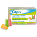 Quiès Protection Auditive Mousse 3 Paires - Atténue 35dB