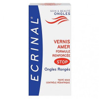 ECRINAL Vernis Amer Renforcé 10mL - Stoppe Ongles Rongés