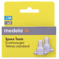 Medela Tétines M Débit Moyen x2 - Confort bébé Parapharmacie