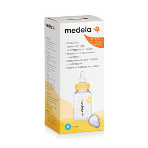 MEDELA Biberon Lait Maternel 150mL - Sûr et Flexible