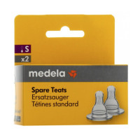 MEDELA 2 Tétines Débit Faible S - Pour Nouveaux-nés