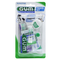 GUM Kit Voyage 156 - Hygiène Orale Parfaite - 1 Kit