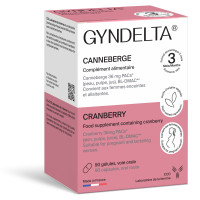 Gyndelta Confort urinaire 90 gelules Cranberry Confort Urinaire