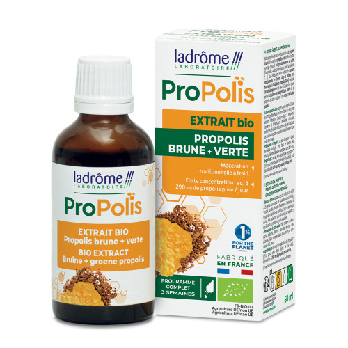 LADROME Propolis Bio 50mL - Protection Naturelle des Abeilles