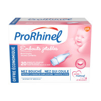 PRORHINEL Embouts Jetables 20pcs - Hygiène Bébé 1 Mouche
