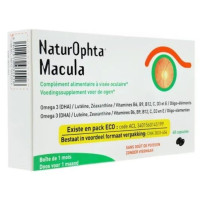 Horus Pharma NaturOphta Macula 60 Capsules - Vision Normale
