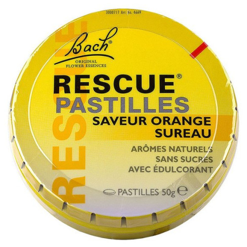 Fleurs de Bach Rescue Pastilles Cranberry 20 - Sans alcool ni sucre