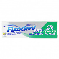FIXODENT Pro Complet Soin Neutre 47g - Tenue Forte et Confort