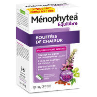 MENOPHYTEA Bouffées Chaleur 120 Gélules - Soulage Jour/Nuit
