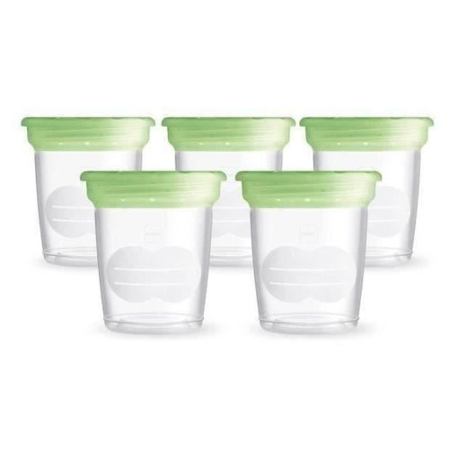 MAM Pots Conservation Lait Maternel 120mL - Stockage Sûr et Hygiénique