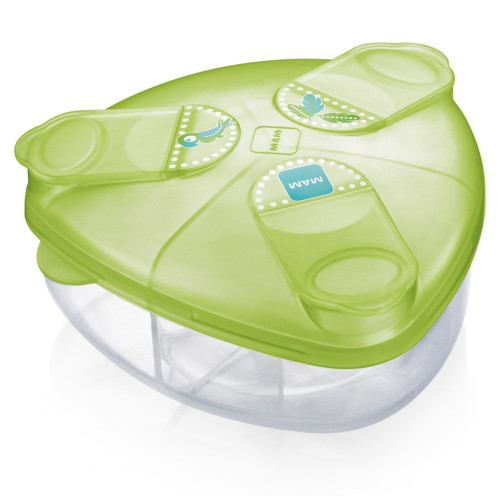 MAM Boite Doseuse Lait en Poudre 1 Kit - Pratique et Sans BPA
