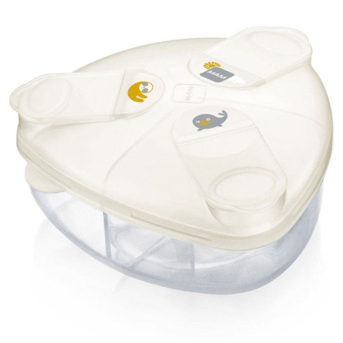 MAM Boite Doseuse Lait en Poudre 1 Kit - Pratique et Sans BPA