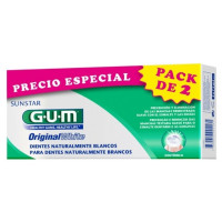 GUM Original White Dentifrice 2x75mL - Sourire plus blanc avec